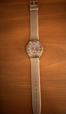 SWATCH Watch Ultra Thin Scarce Purple Watch SFK365 No Battery With Box