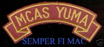 MCAS YUMA HAT JACKET PATCH TAB US MARINES AIR STATION PIN UP VETERAN GIFT WOW