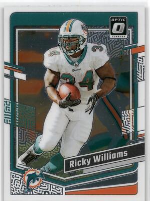 2023 Donruss Optic FOOTBALL Ricky Williams #117 Miami Dolphins | eBay