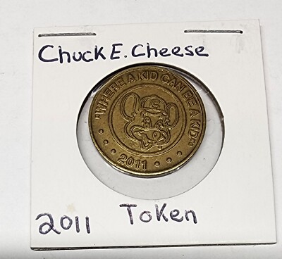 2011 Chuck E. Cheese Token Pizza Entertainment Restaurant Video