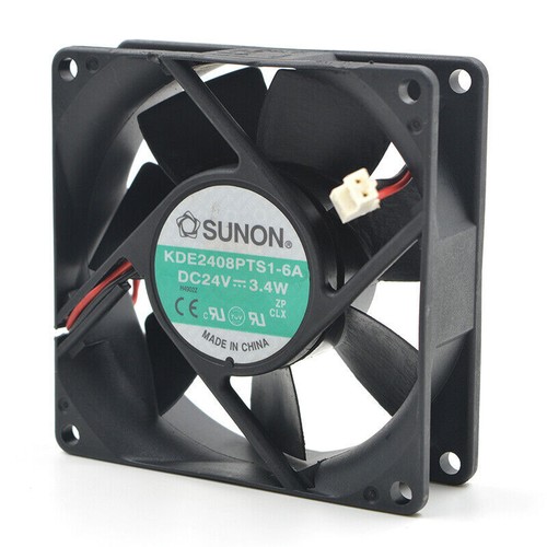 For SUNON KDE2408PTS1-6A 8CM 80*80*25MM DC24V 3.4W 2Pin Cooling Fan - Bild 5 von 5