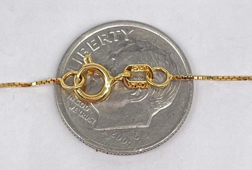 14k Yellow Gold 18\