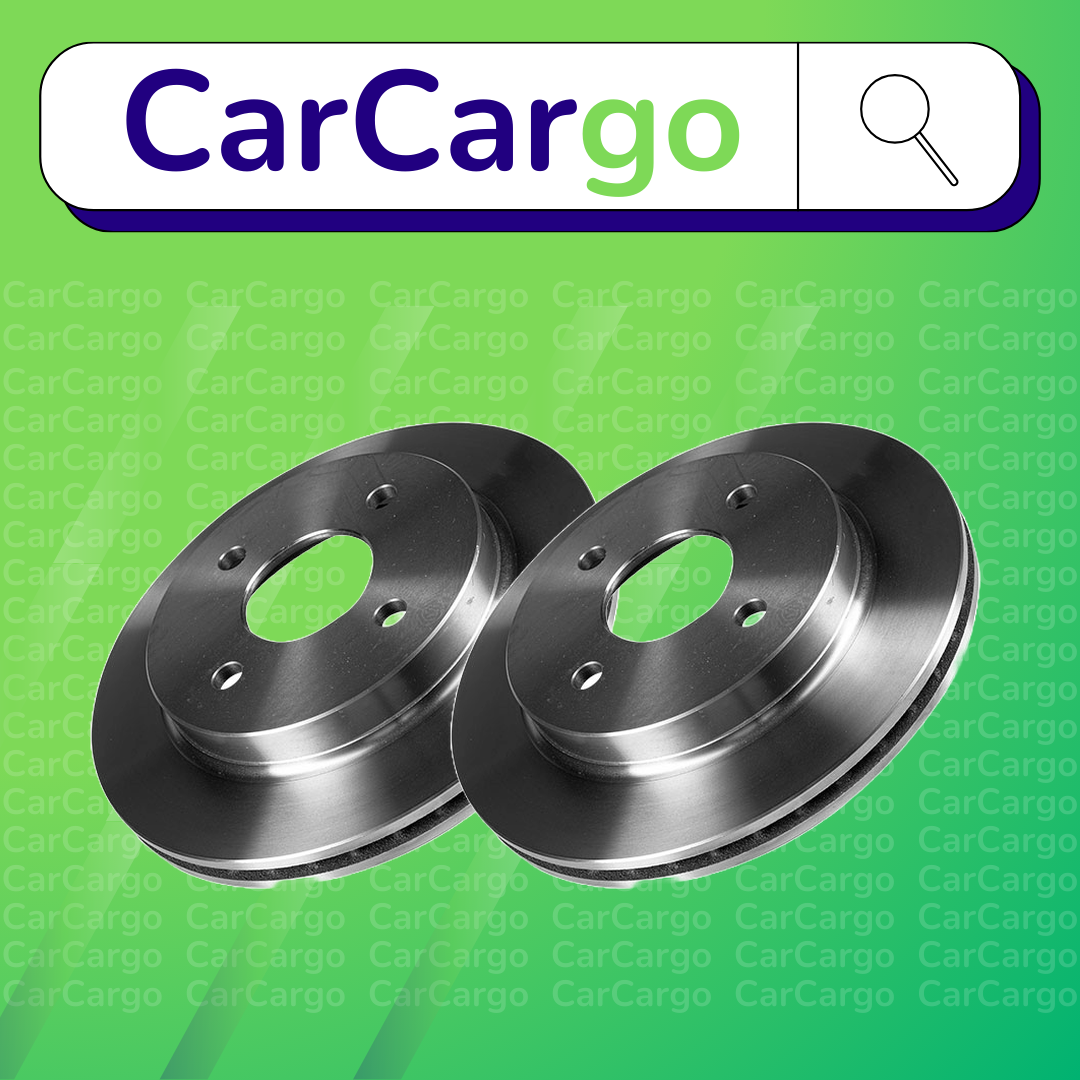 Premium Vented Rear Brake Discs Pair Ford Granada 2.9 i 1986-1994 252 mm