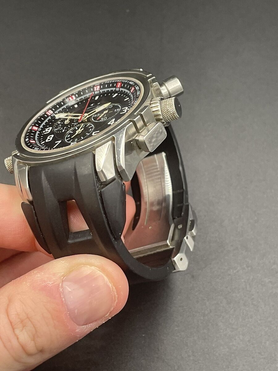 Oakley 12 Gauge Stainless Brushed w/ Black Dial Watch | eBay Oakley 12 Gauge Stainless Brushed w/ Black Dial Watch | eBay