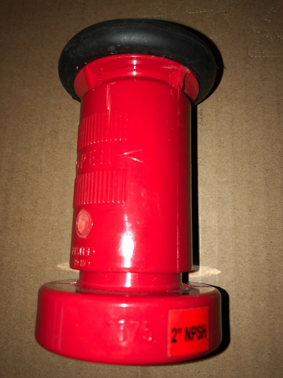 BRAND NEW UNITED FIRE SAFETY 1575 RED PORTABLE SPRAY NOZZLE for HOSE eBay