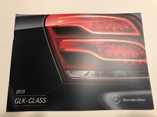 2013 MERCEDES-BENZ GLK 18-page Original Sales Brochure