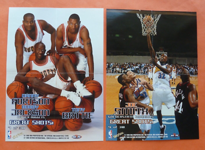 1997-1998 Skybox Hoops GREAT SHOTS 15/30 Mini-Posters, Kobe
