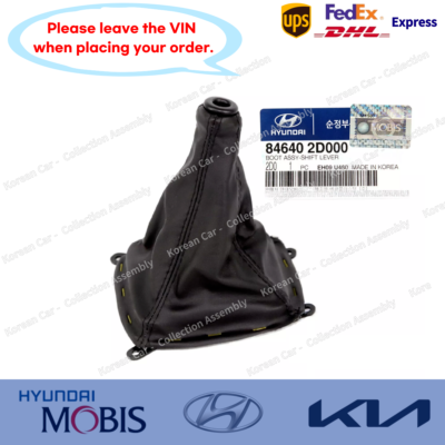 846402D000 GENUINE Gear Shift Lever Boot for Hyundai Elantra 2000
