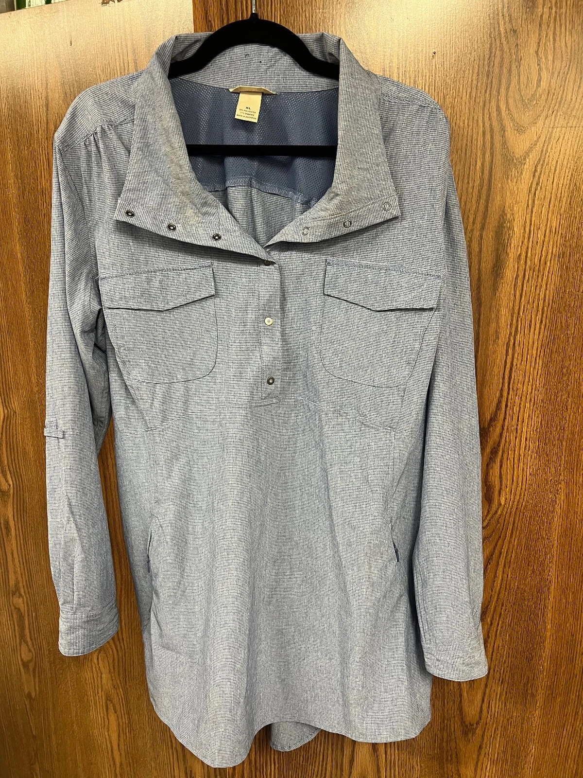Duluth Trading Co. Shirt Jac Women's XL Sol Survivor Sun Protection Lavender