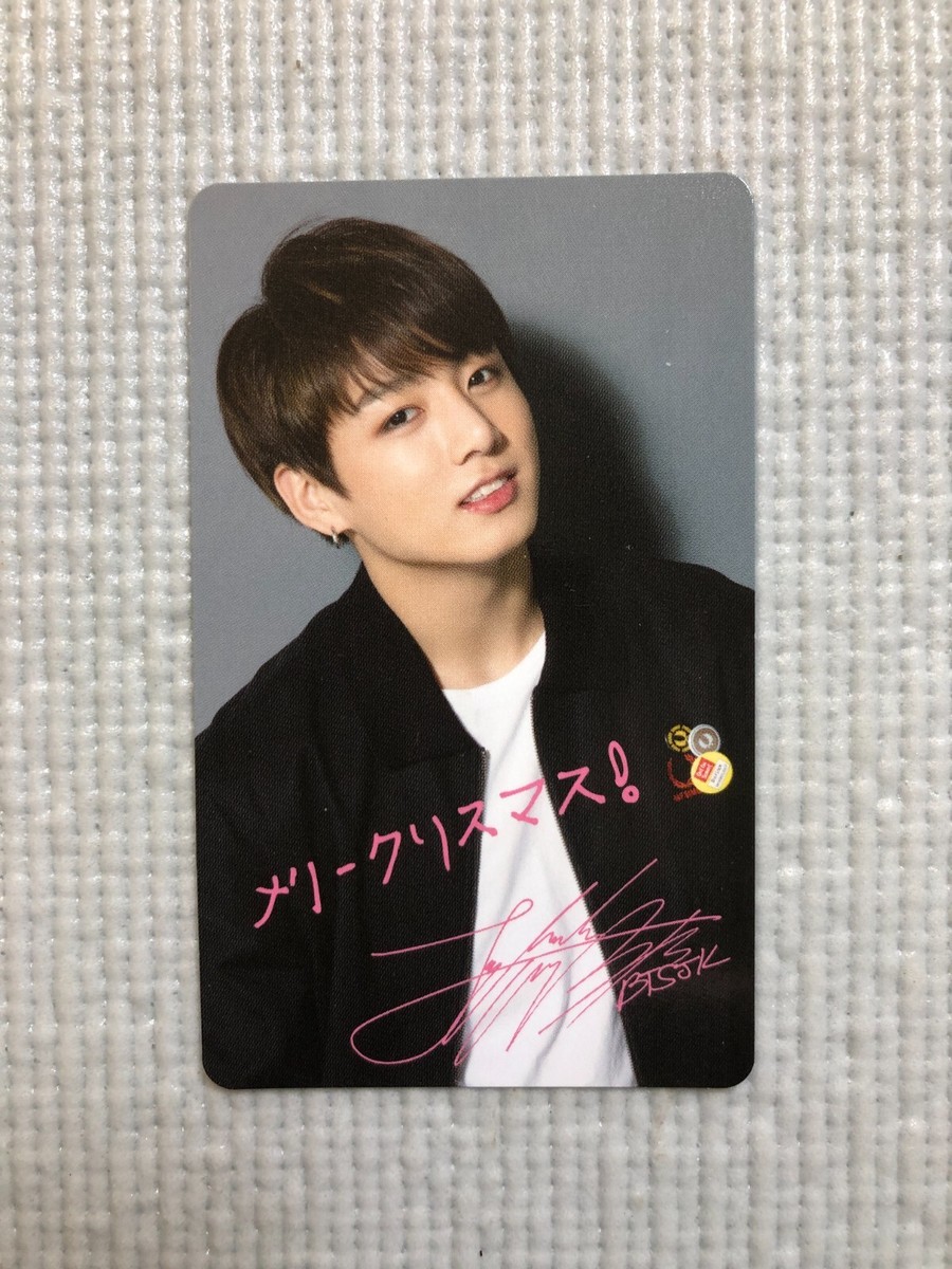 BTS I NEED U Japan Christmas Limited Official Photo Card