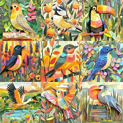 500 Piece Puzzles for Adults, Birds Puzzle for Adults, Clearance Hard Challenge 