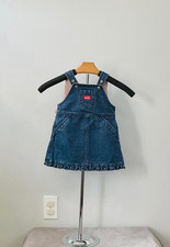 Old Navy Infant Denim Jumper Dress Size 6-12 Months