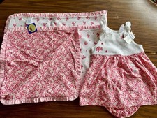 Gymboree NWT 2000 Girls 6-12m Dress and Blanket