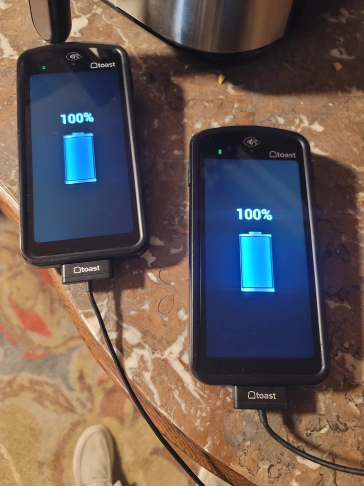 Lote de (2) TG200 Toast Flex POS Go 2 Tablet Portátil Dispositivo Móvel Testado 100% - Imagem 2 de 4