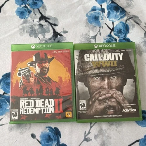 Rockstar Red Dead Redemption II & Activision Call of Duty WWII Xbox One