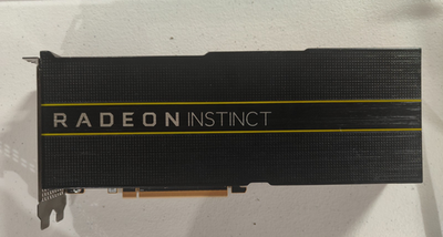 AMD Radeon Instinct Mi50 16GB HBM2, HPC, AI, GPU | eBay