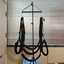 360 Sex Swing Ceiling SM Sling Spinning Position Restraint for Couples Adult