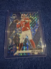 2025 Mosaic Football Josh Allen Mosaic Reactive Blue Buffalo Bills