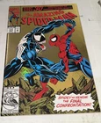 Vintage Marvel Amazing Spider-Man #375 Gold Foil 30th Anniv Spidey Venom Comic