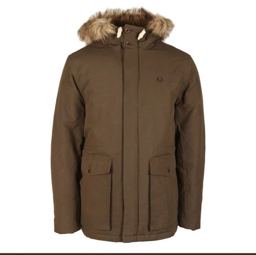 Genuine Fred Perry Stockport Jacket XXL Parka Oliver 100% Original Winter