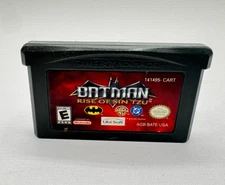 Game Boy Advance Batman Rise Of Sin Tzu USA Used American GBA