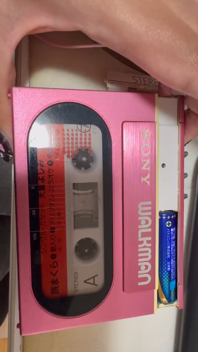 SONY WM-20 Cassette Player Walkman Compact lightweight Vintage