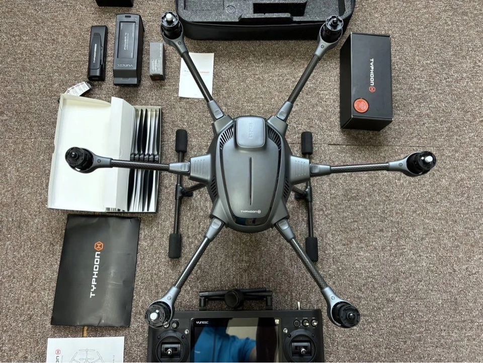 Drone Typhoon H Hexacopter Drone Yuneec St16s Controller 4k Camera Obstacle - Image 2 of 4