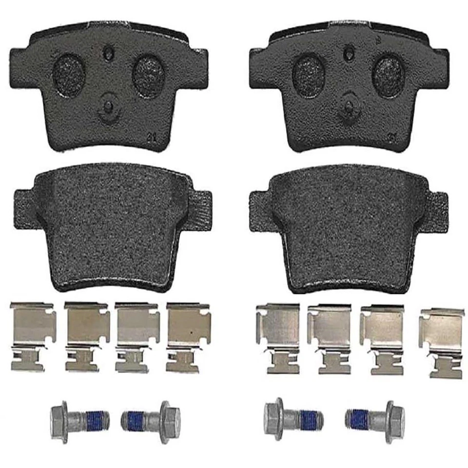 Juego de pastillas de freno traseras bajas Brembo OE para Ford Taurus Jaguar X-Type Mercury Sable Foto 2 de 2