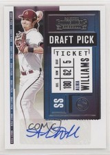 2020 Panini Contenders Draft Pick Ticket 2 Alika Williams #DPT2-WI Auto 0w8