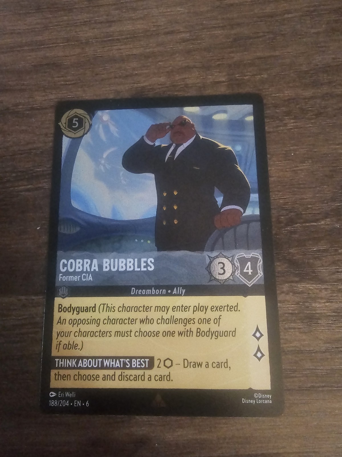 Cobra Bubbles - Former CIA 188/204 Azurite Sea Cold Foil