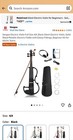 Vangoa Electric Violin 4/4 Full Size Silent Violin for Beginner Adults Teens NEW