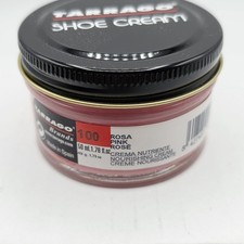 Tarrago Shoe Polish 100 Pink Cream Leather Protector 1.76 oz. 50ml Boot