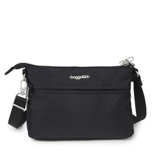 Baggallini Securtex  Anti-Theft Memento Crossbody Bag Black - AME460-B0001, Blac
