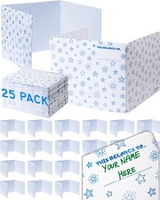 25 Privacy Folders for Students, Erasable Privacy Shields for Student Desks, ...