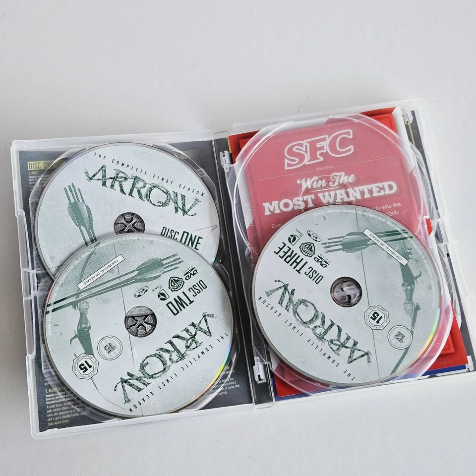 Arrow DC Comics Series DVD Boxset Bundle Lot Seasons 1 First, 3 Third & 6 Sixth  - Image 4 of 4