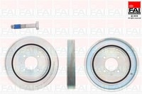 Fai Autoparts Riemenscheibensatz, Kurbelwelle FVD1026K FüR CitroËN Peugeot