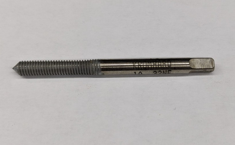 Kromhard #10-32 NF Fluteless Bottoming Tap Thread Roll Form Forming HSS GH4 UK