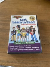 Rock N Learn Let's Learn to Read 10 DVD Set Phonics Sight Words Homeschool K-2