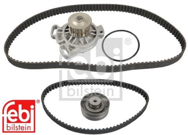 Febi Bilstein 45134 Wasserpumpe + Zahnriemensatz Zahnriemensatz Zahnriemen-image