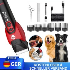Hunde-Schermaschine Hund f&uuml;r Dickes Haar Tierhaarschneidemaschine kabellos leise