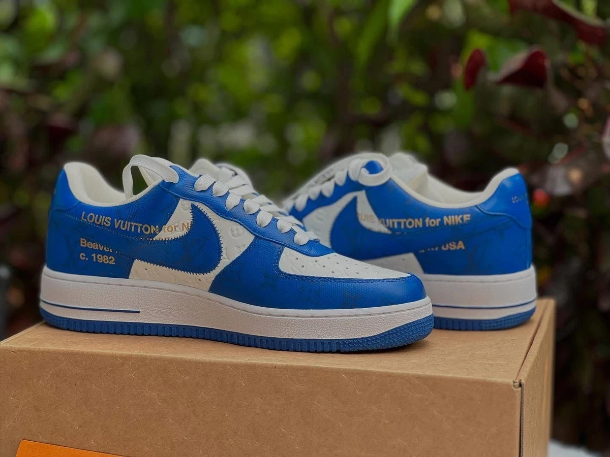 Preços baixos em Nike Air Force 1 Low by Virgil Abloh x Louis