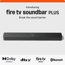 Amazon Fire TV Soundbar Plus Newest Model With built-in Subwoofer 3.1 Channel