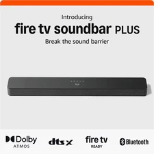 Amazon Fire TV Soundbar Plus Newest Model With built-in Subwoofer 3.1 Channel