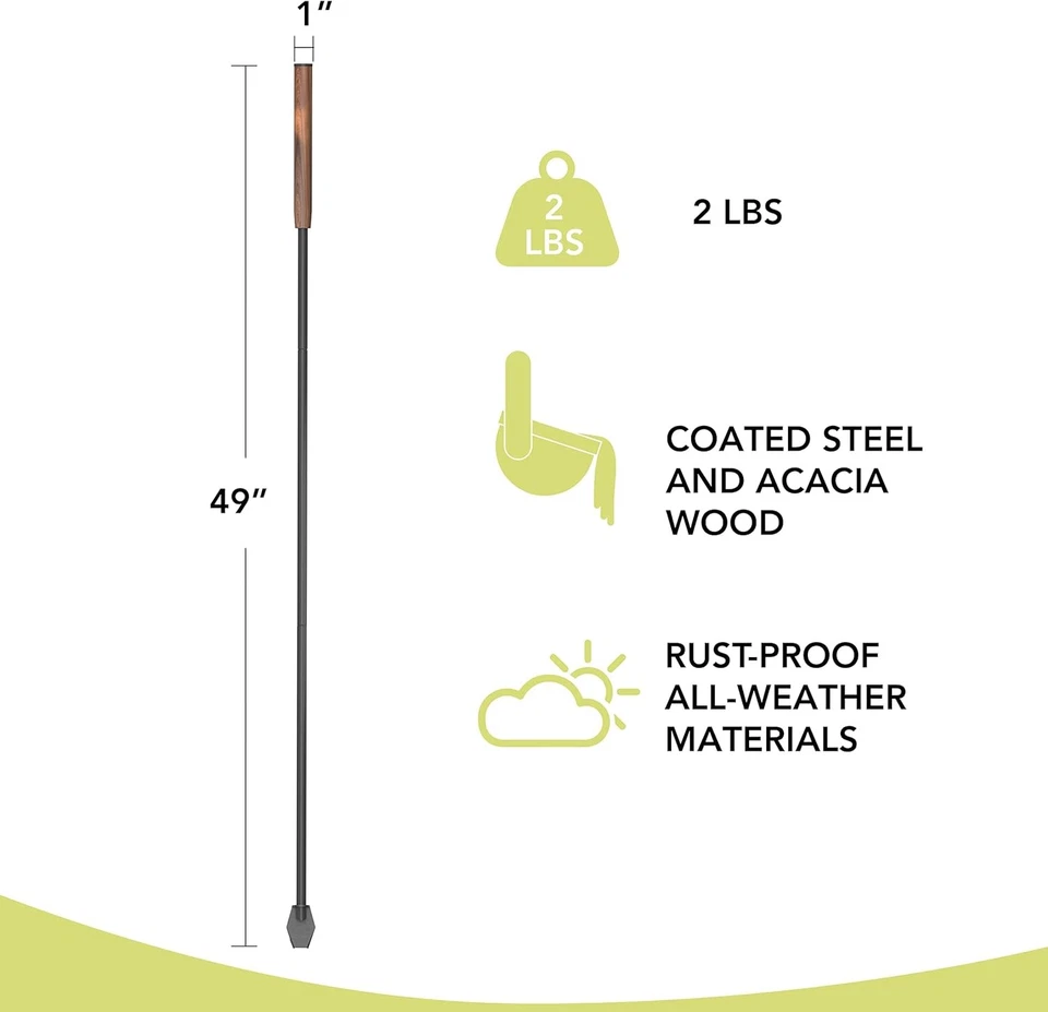 Soplete y atizador extensible para chimenea y estufa de leña Foto 2 de 4