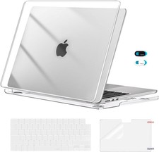Sleeve for MacBook Air 13 inch, Hard Shell Keyboard Cover, Crystal Clear