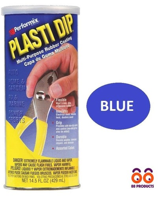 #ad Plasti Dip Flex Blue 14.5 oz Flat Matte Rubber Dip Coating Spray Multi Purpose $17.99