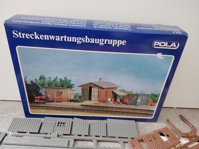 Pola HO 602 - Streckenwartungsbaugruppe - ungebauter Bausatz in OVP