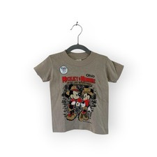 vintage mickey mouse t-shirt youth size small 2-4 deadstock NWOT 90s USA made