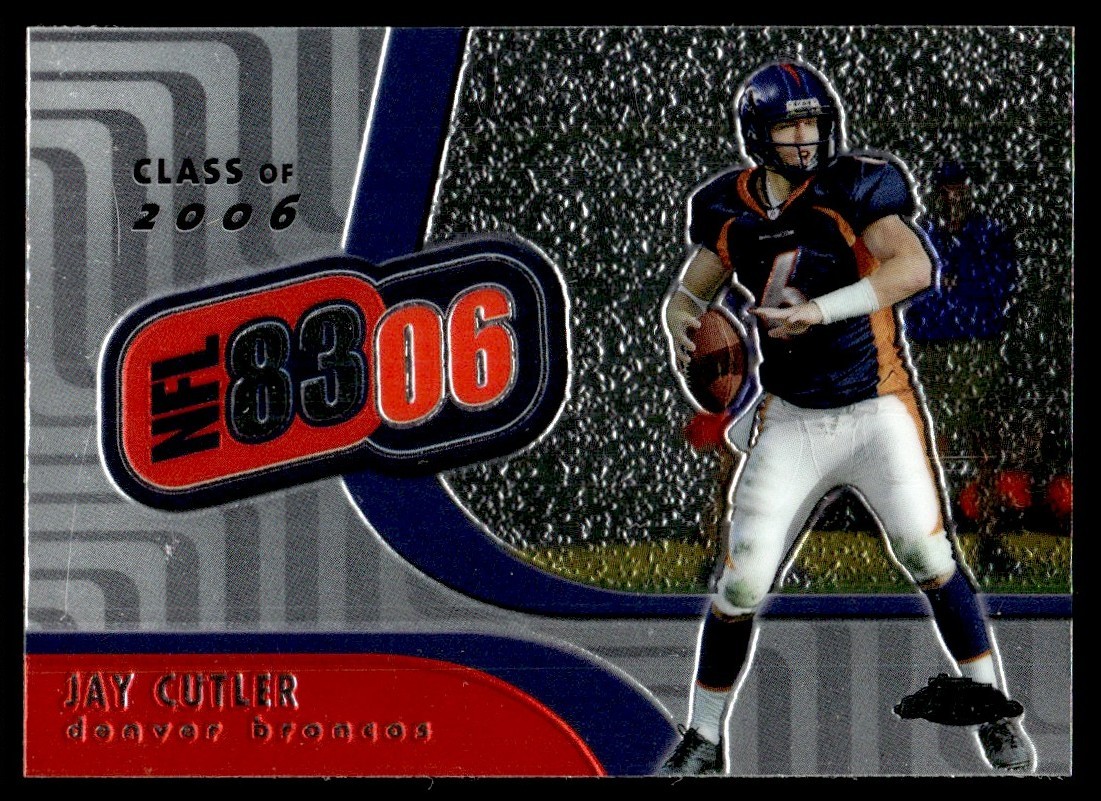 2006 Topps Chrome Jay Cutler Denver Broncos #1