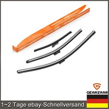Scheibenwischer Wischerblätter Satz für VW Golf VII Bj. 2012-20 Gummi ABS 3Pcs